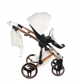 Universalus vežimėlis Junama HandCraft 2in1, White/Copper