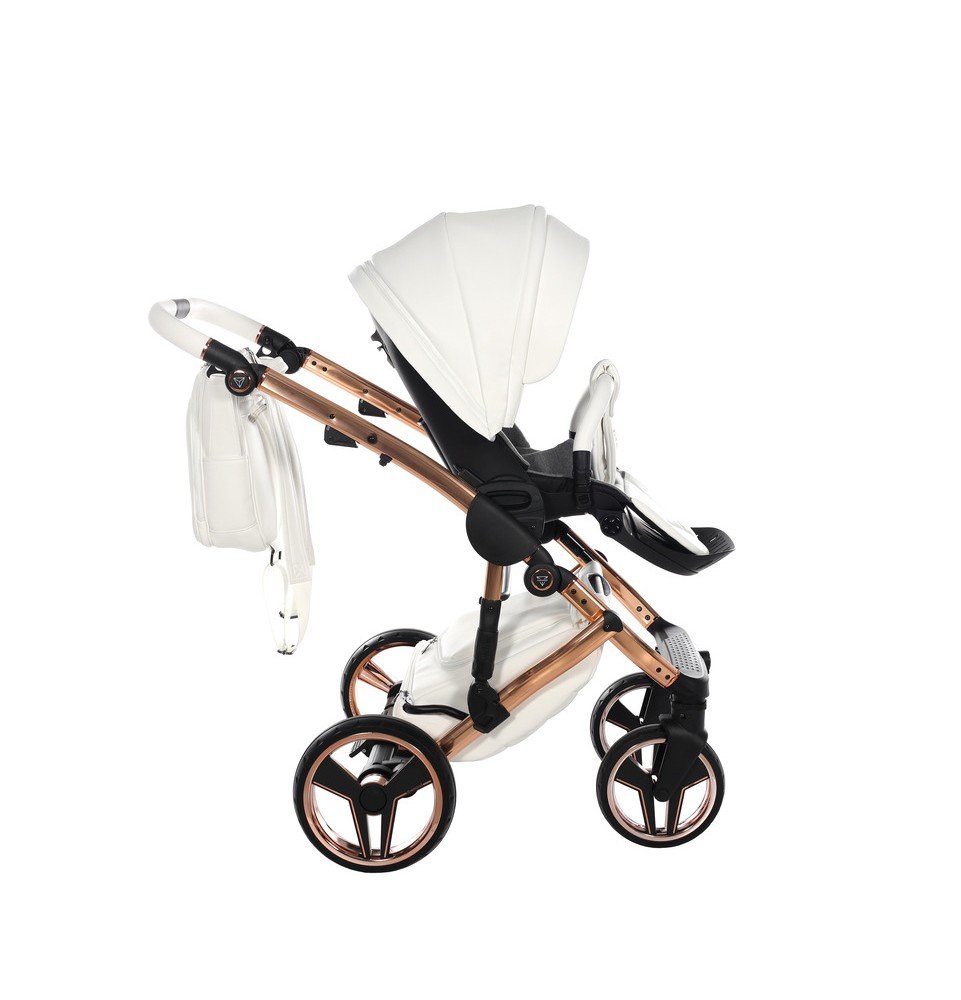 Universalus vežimėlis Junama HandCraft 2in1, White/Copper