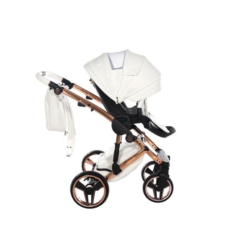 Universalus vežimėlis Junama HandCraft 2in1, White/Copper