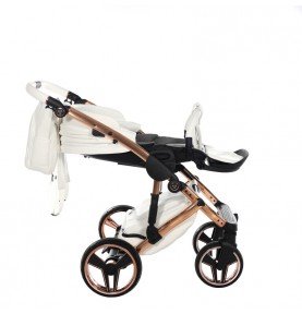 Universalus vežimėlis Junama HandCraft 2in1, White/Copper