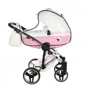 Universalus vežimėlis Junama Candy 3in1, Pink