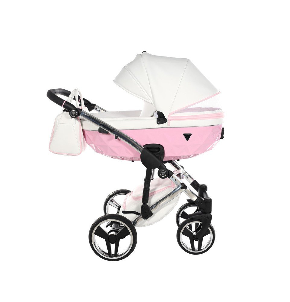 Universalus vežimėlis Junama Candy 3in1, Pink