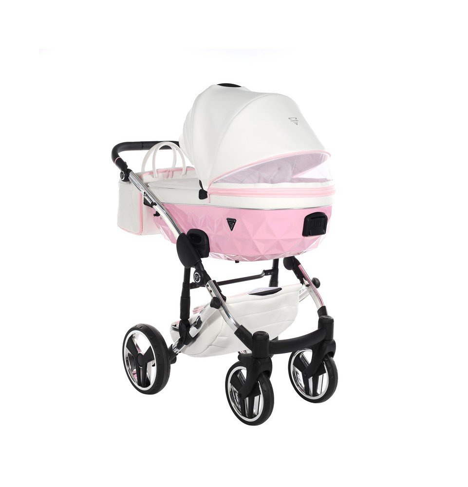Universalus vežimėlis Junama Candy 3in1, Pink