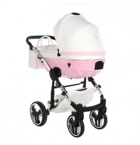 Universalus vežimėlis Junama Candy 3in1, Pink
