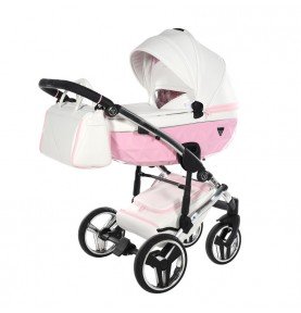 Universalus vežimėlis Junama Candy 3in1, Pink