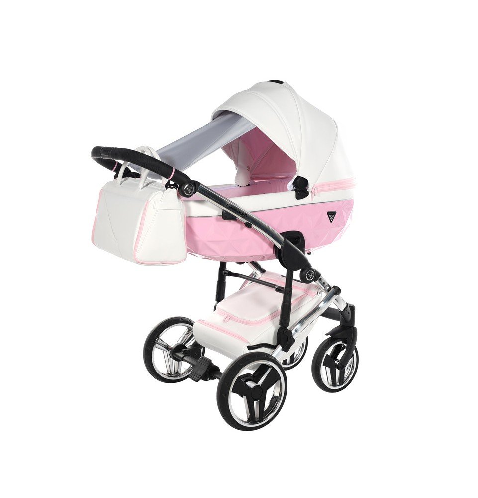 Universalus vežimėlis Junama Candy 3in1, Pink
