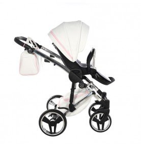 Universalus vežimėlis Junama Candy 3in1, Pink