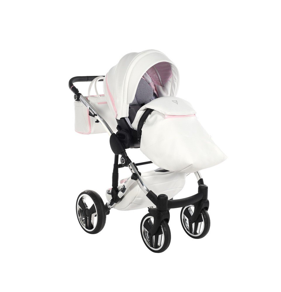 Universalus vežimėlis Junama Candy 3in1, Pink