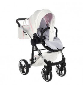 Universalus vežimėlis Junama Candy 3in1, Pink