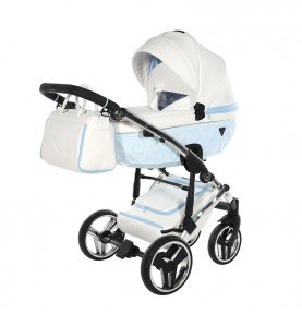 Universalus vežimėlis Junama Candy 3in1, Blue