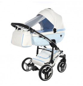 Universalus vežimėlis Junama Candy 3in1, Blue