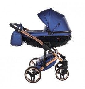 Universalus vežimėlis Junama Fluo V3 3in1, Blue