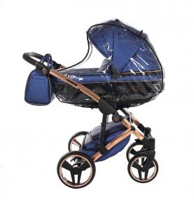 Universalus vežimėlis Junama Fluo V3 3in1, Blue