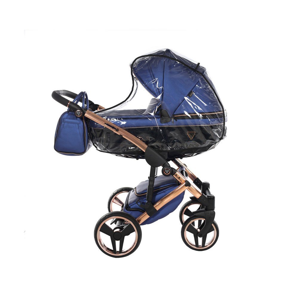 Universalus vežimėlis Junama Fluo V3 3in1, Blue