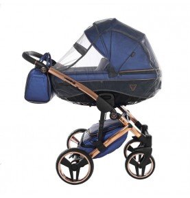 Universalus vežimėlis Junama Fluo V3 3in1, Blue