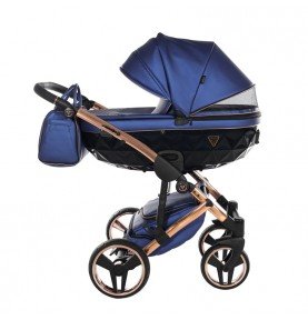 Universalus vežimėlis Junama Fluo V3 3in1, Blue