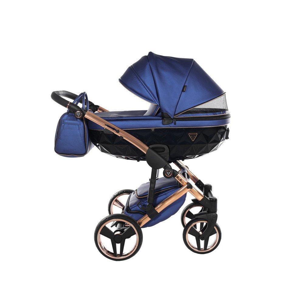 Universalus vežimėlis Junama Fluo V3 3in1, Blue