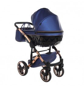 Universalus vežimėlis Junama Fluo V3 3in1, Blue
