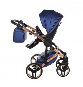 Universalus vežimėlis Junama Fluo V3 3in1, Blue