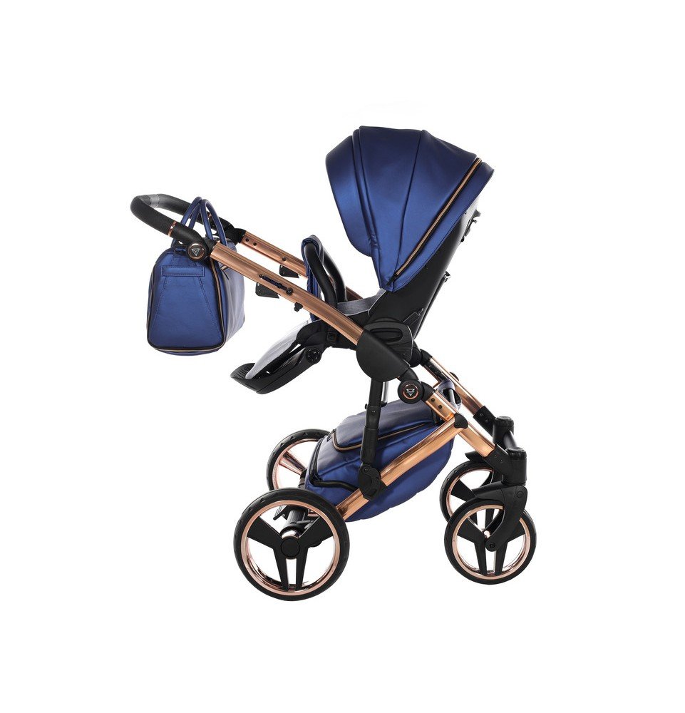 Universalus vežimėlis Junama Fluo V3 3in1, Blue