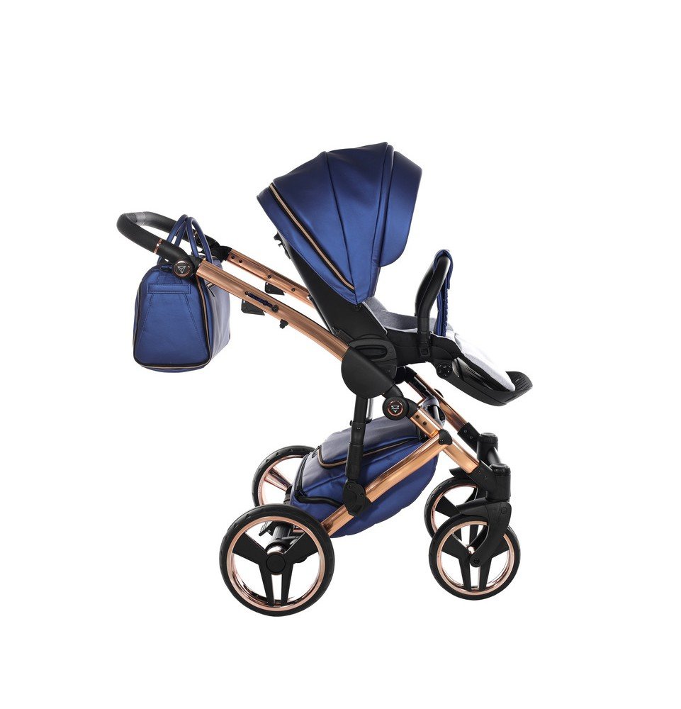 Universalus vežimėlis Junama Fluo V3 3in1, Blue