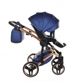 Universalus vežimėlis Junama Fluo V3 3in1, Blue