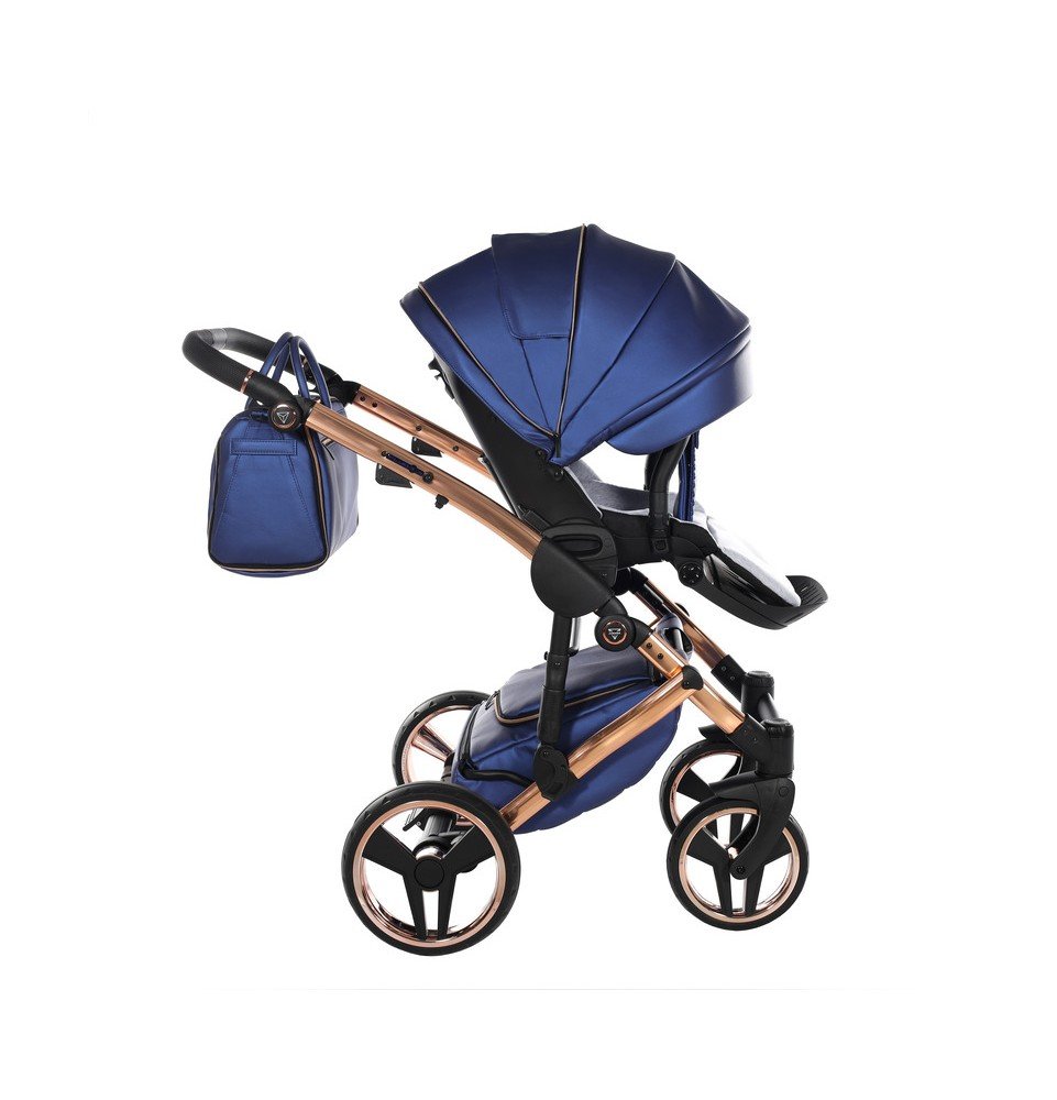 Universalus vežimėlis Junama Fluo V3 3in1, Blue
