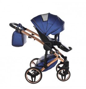 Universalus vežimėlis Junama Fluo V3 3in1, Blue
