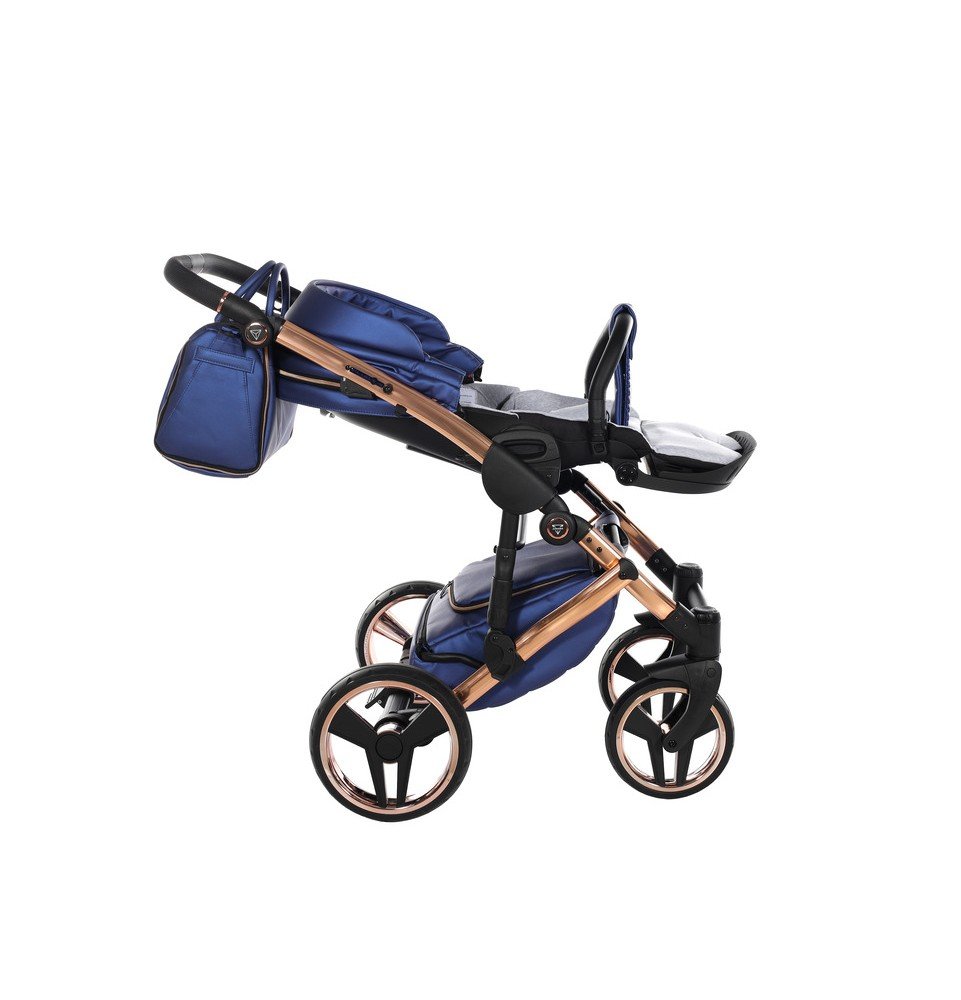 Universalus vežimėlis Junama Fluo V3 3in1, Blue
