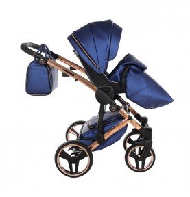 Universalus vežimėlis Junama Fluo V3 3in1, Blue