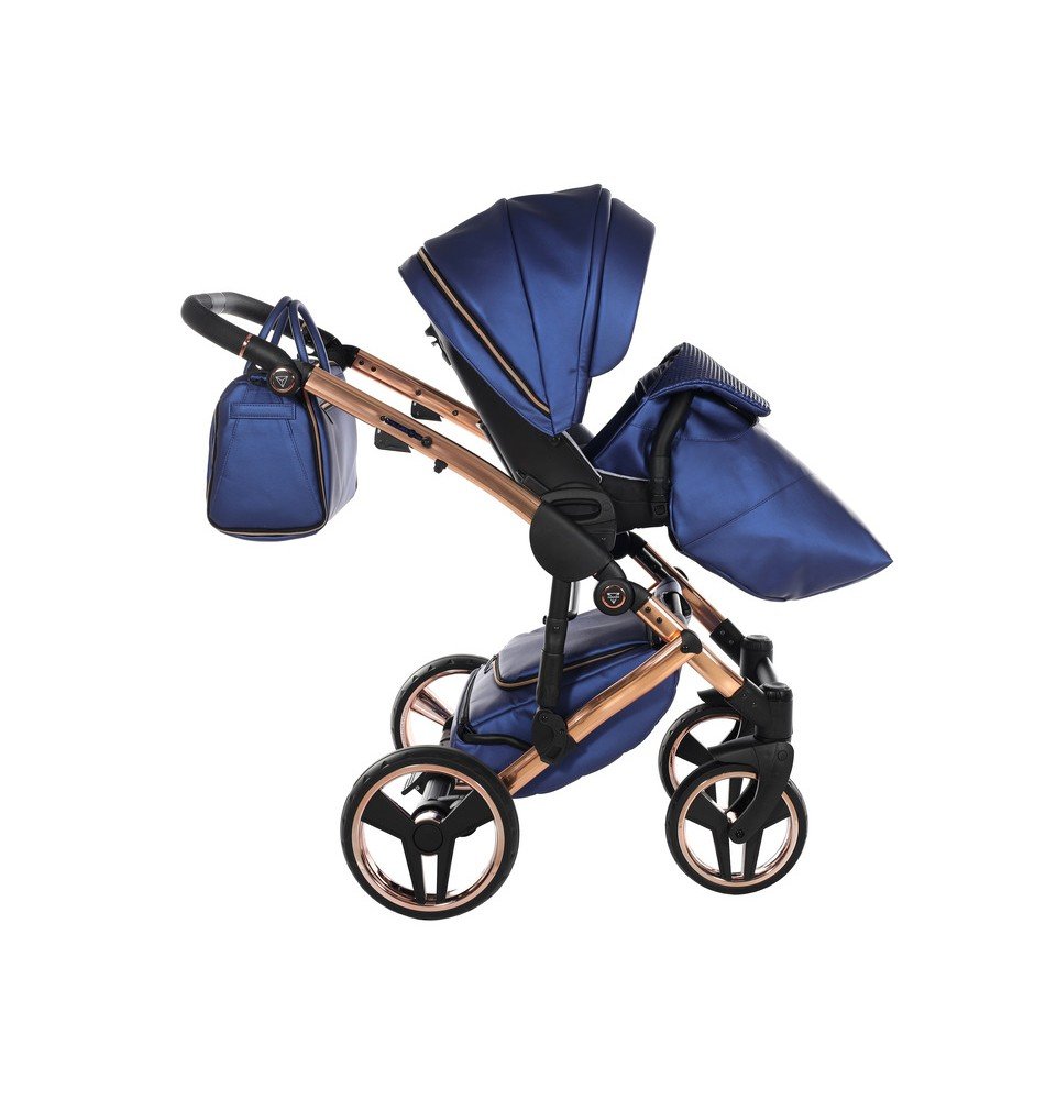 Universalus vežimėlis Junama Fluo V3 3in1, Blue