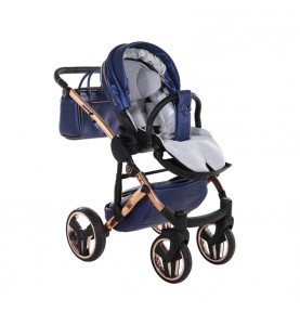 Universalus vežimėlis Junama Fluo V3 3in1, Blue