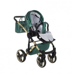 Universalus vežimėlis Junama Fluo V3 3in1, Green