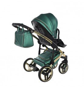 Universalus vežimėlis Junama Fluo V3 3in1, Green