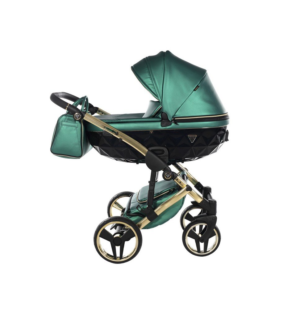 Universalus vežimėlis Junama Fluo V3 2in1, Green