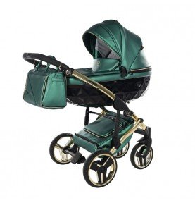 Universalus vežimėlis Junama Fluo V3 2in1, Green