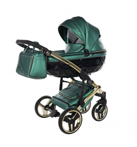 Universalus vežimėlis Junama Fluo V3 2in1, Green