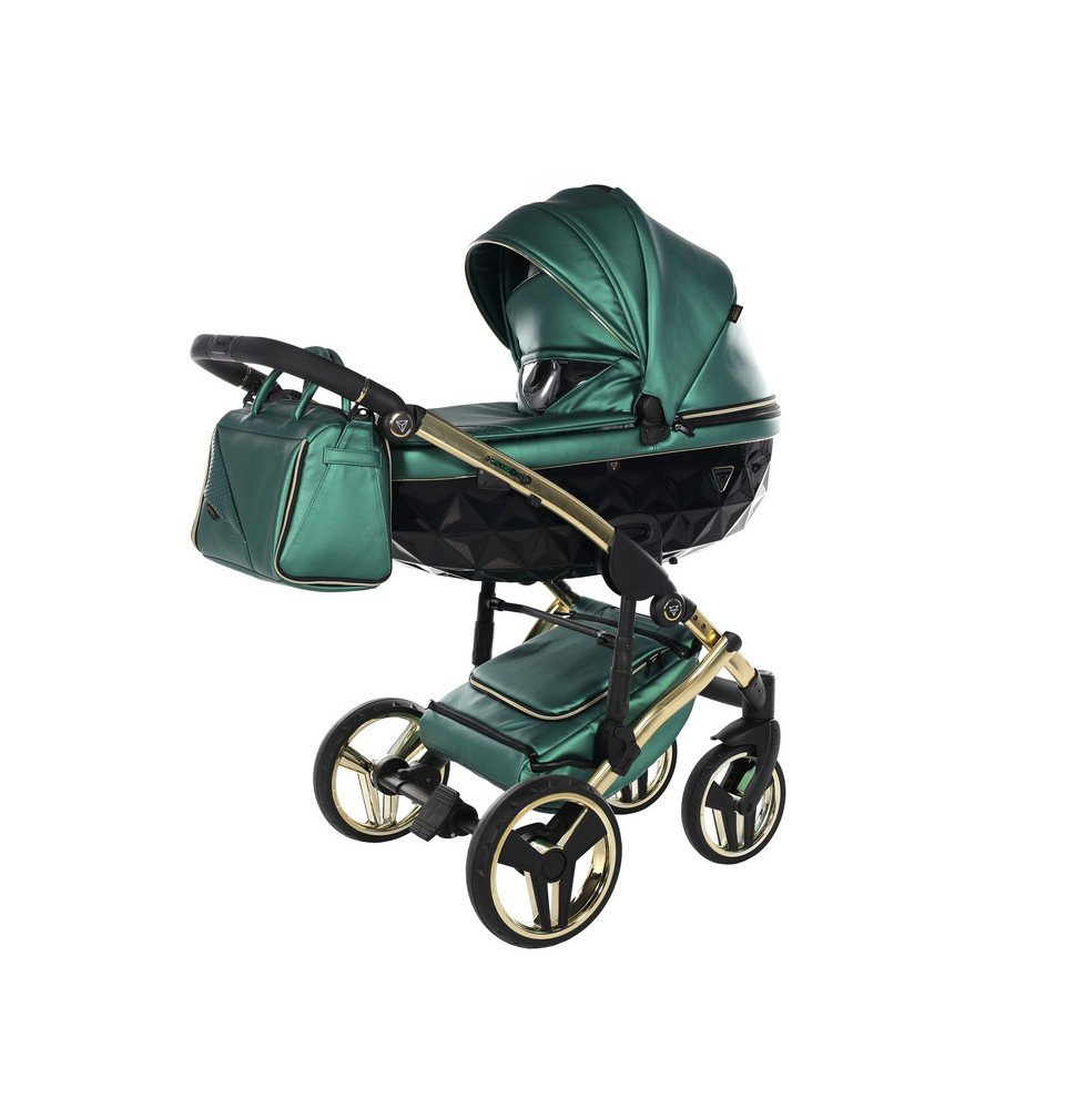 Universalus vežimėlis Junama Fluo V3 2in1, Green
