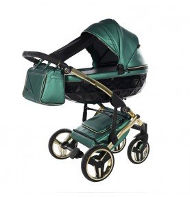 Universalus vežimėlis Junama Fluo V3 2in1, Green