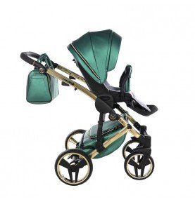 Universalus vežimėlis Junama Fluo V3 2in1, Green