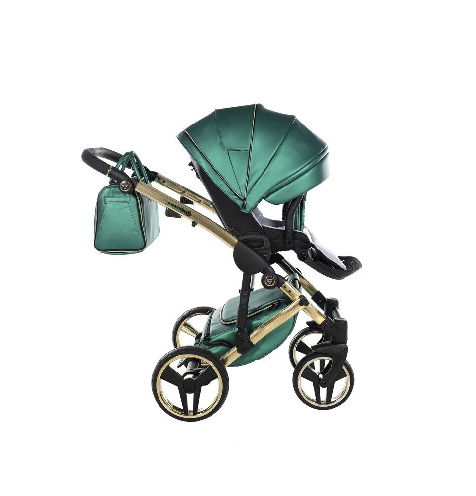 Universalus vežimėlis Junama Fluo V3 2in1, Green