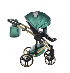 Universalus vežimėlis Junama Fluo V3 2in1, Green
