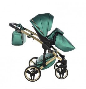 Universalus vežimėlis Junama Fluo V3 2in1, Green