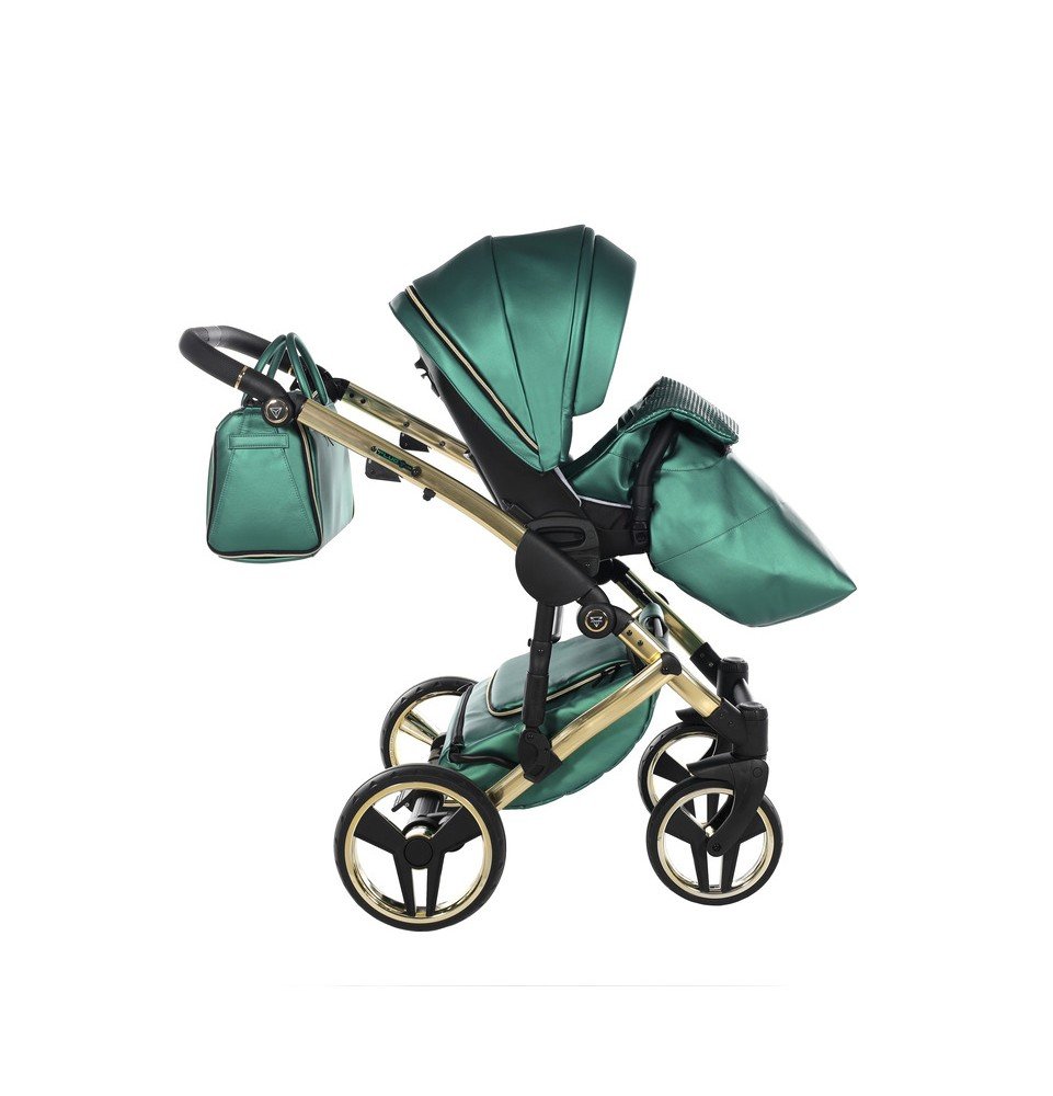 Universalus vežimėlis Junama Fluo V3 2in1, Green