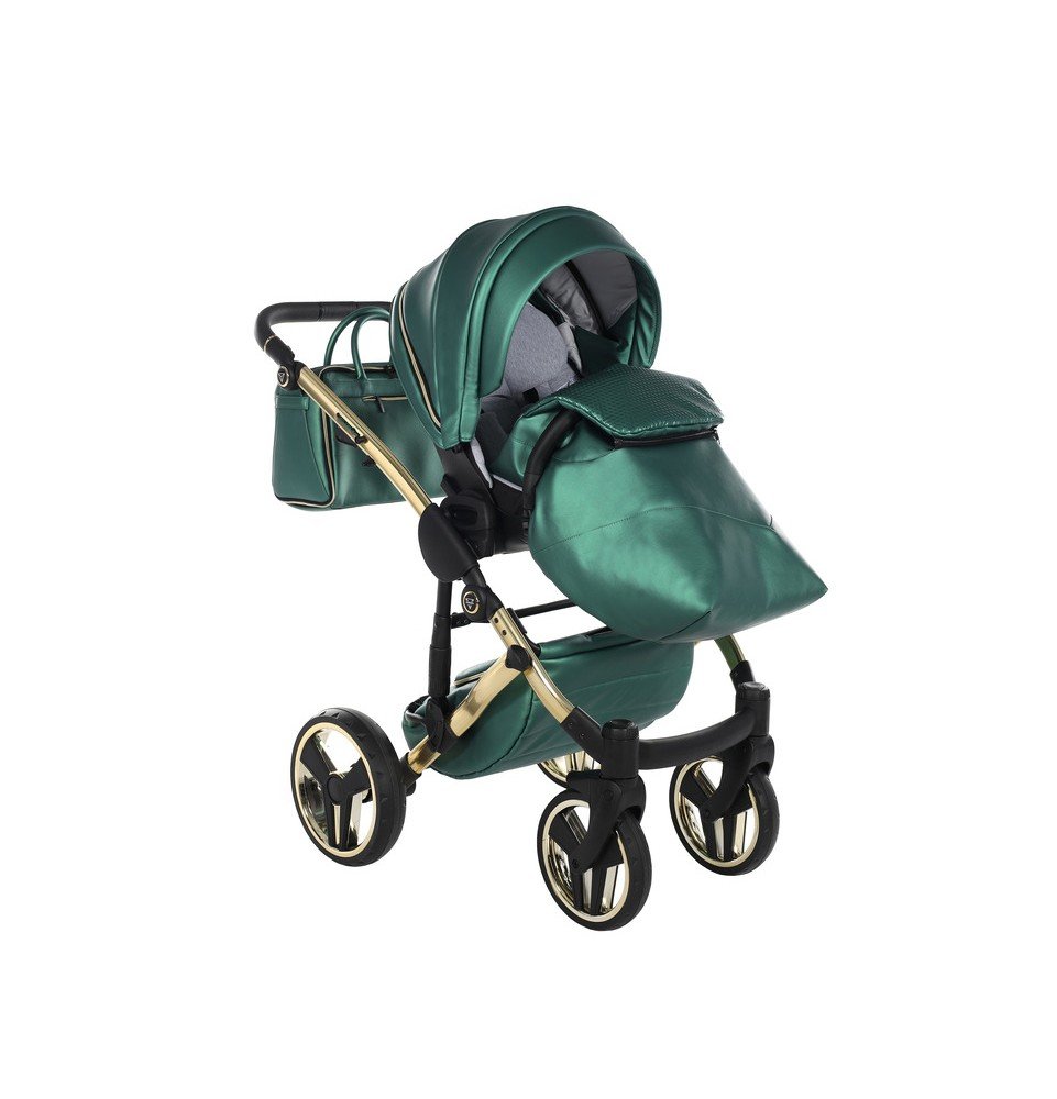 Universalus vežimėlis Junama Fluo V3 2in1, Green