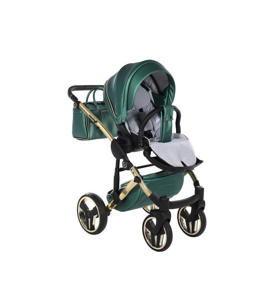 Universalus vežimėlis Junama Fluo V3 2in1, Green