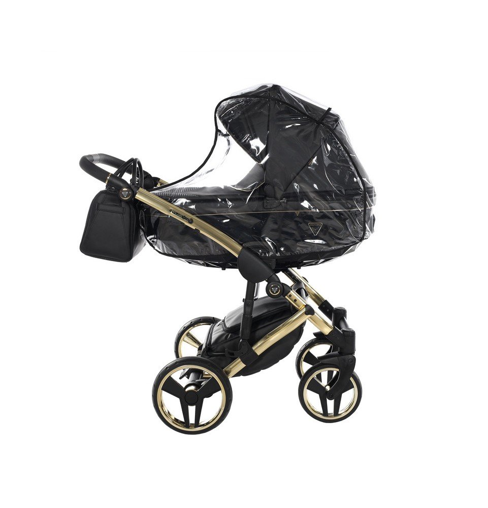 Universalus vežimėlis Junama Fluo V3 2in1, Black