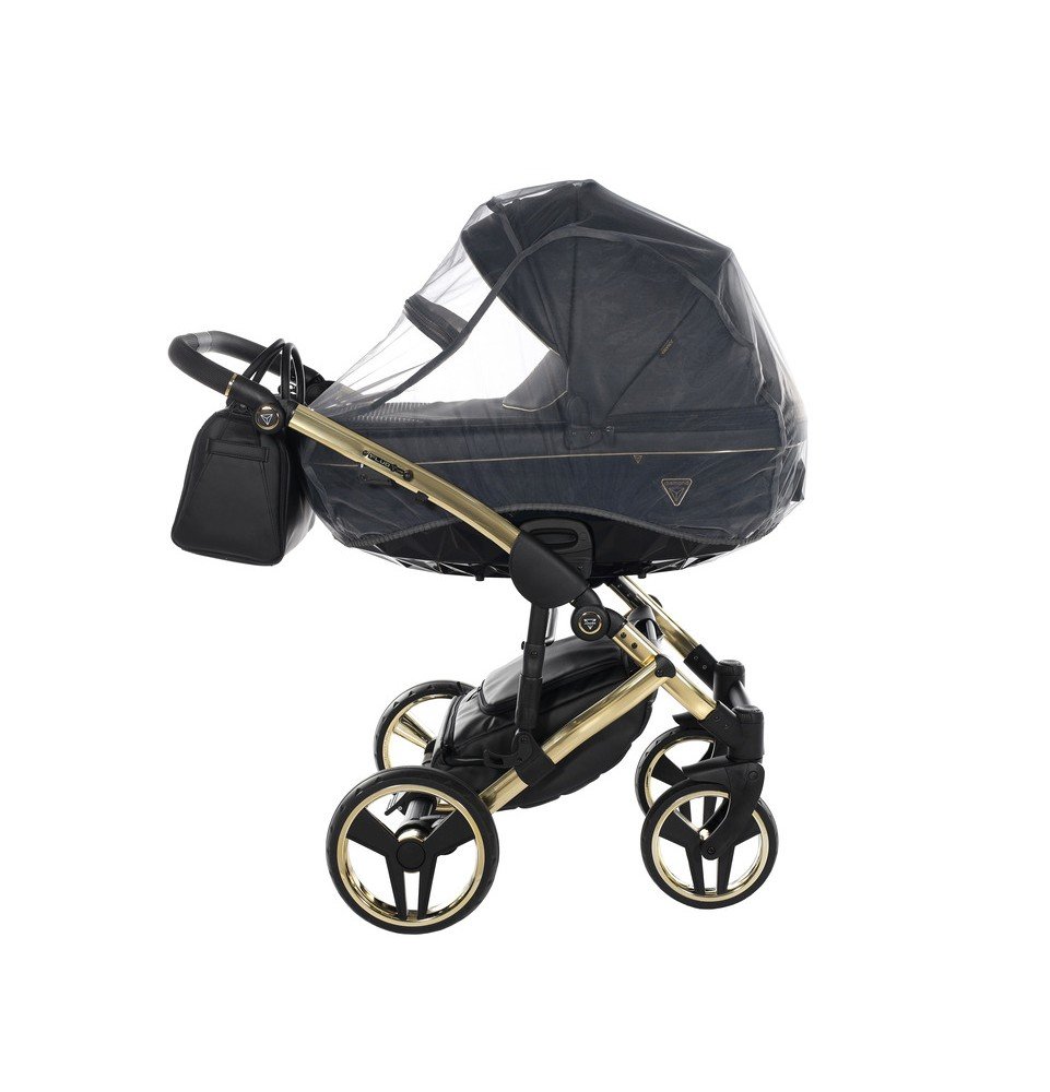 Universalus vežimėlis Junama Fluo V3 2in1, Black