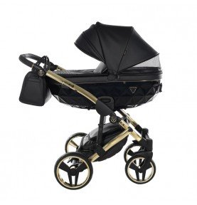 Universalus vežimėlis Junama Fluo V3 2in1, Black