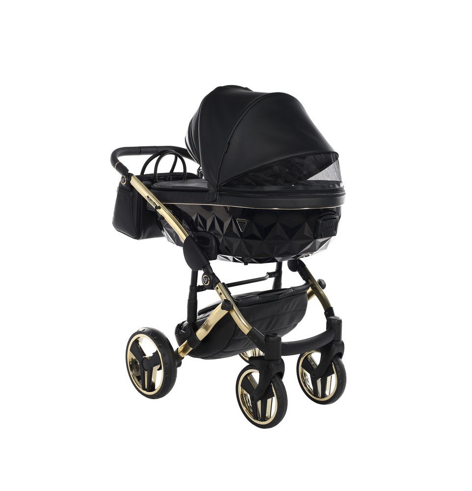 Universalus vežimėlis Junama Fluo V3 2in1, Black